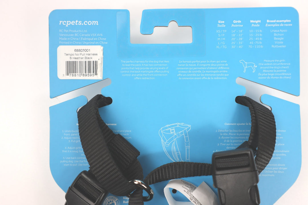 RC Pets Tempo No Pull Harness