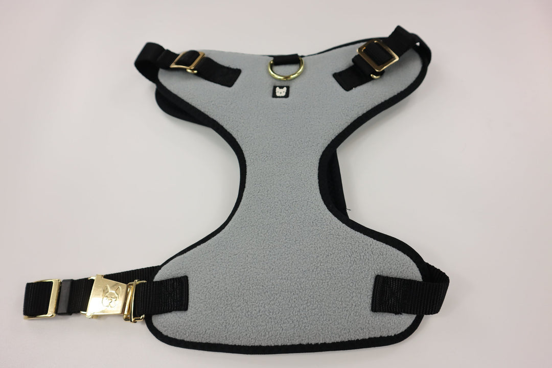 Silver Paw Fleece Dog Harness