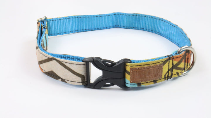 Banded Pines Collar - Traveled (L)