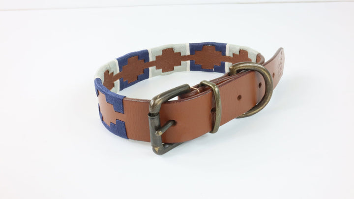 Leather Collar - Gently Traveled (M/L)