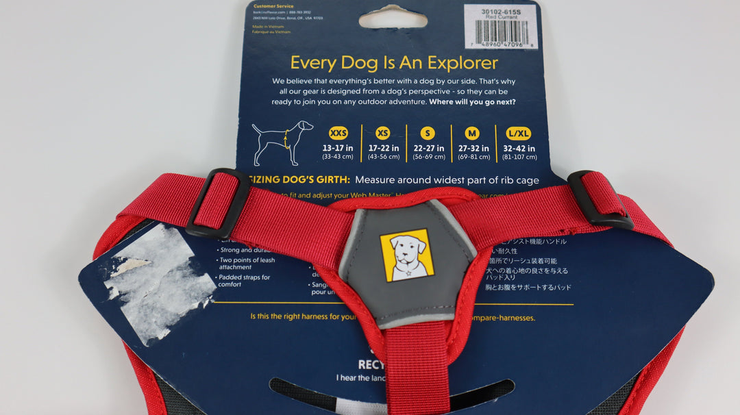 Ruffwear Webmaster Harness Red - S