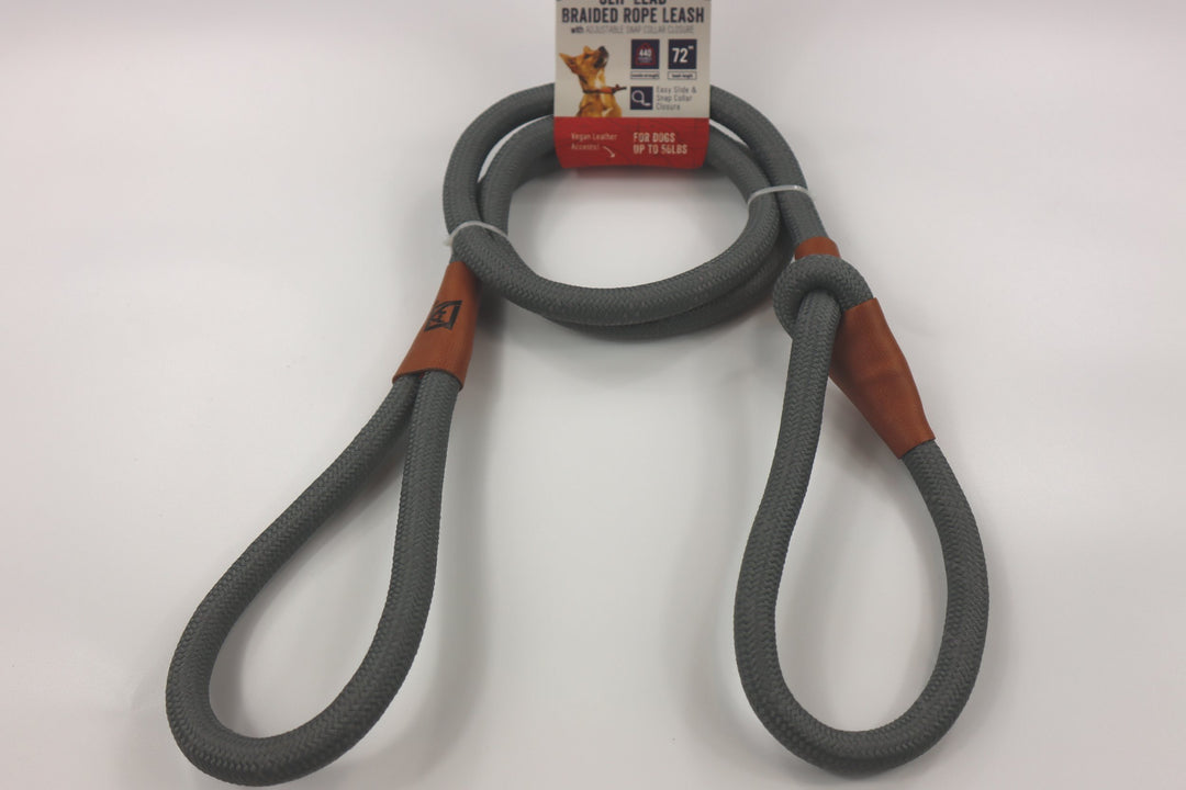 Avalanche Slip Lead Braided Rope Leash