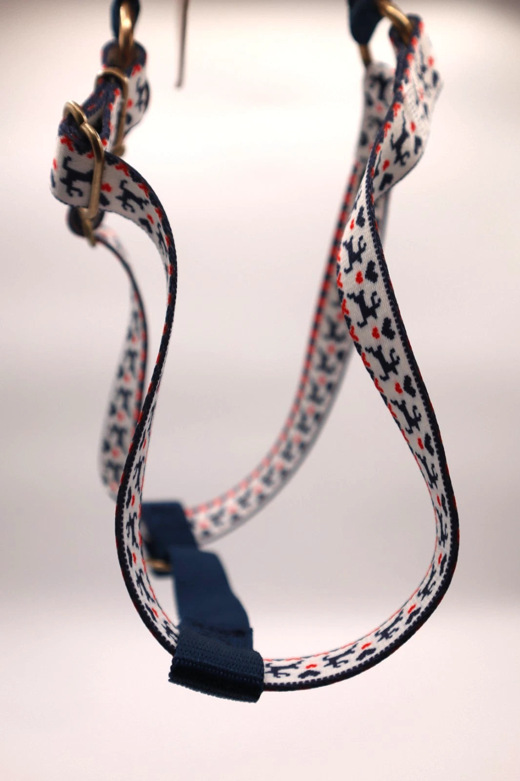 Doghaus Holiday Printed Harness (White) - Medium