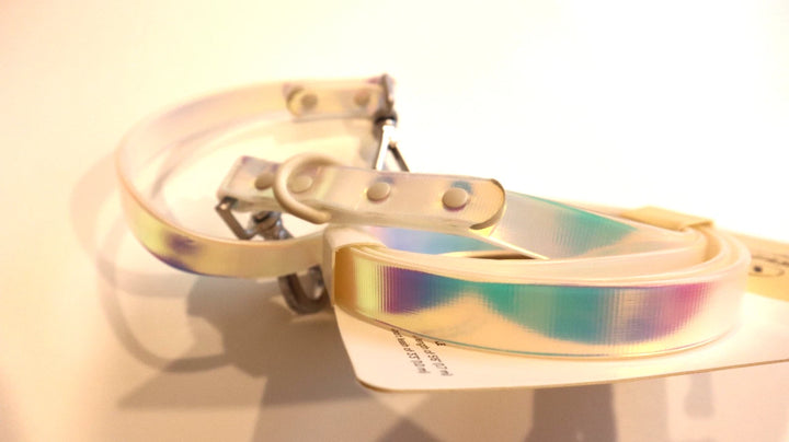 Wild One Holographic White Solar Leash