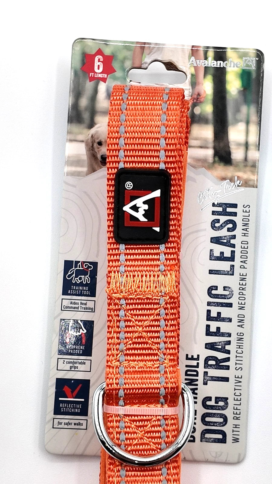 Avalanche Dual Handle Dog Traffic Leash