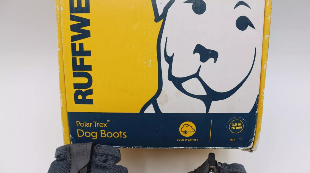 Ruffwear Polar Trex Winter Dog Boots 3 in  (4 boots) - Gently Traveled