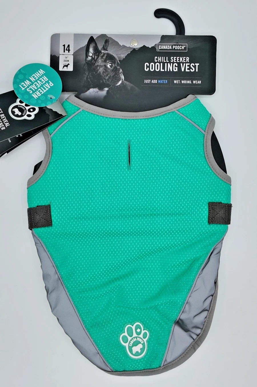 New Canada Pooch Chill Seeker Cooling Vest Size 14