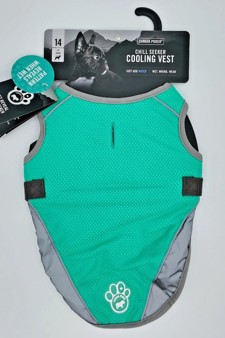 New Canada Pooch Chill Seeker Cooling Vest Size 14