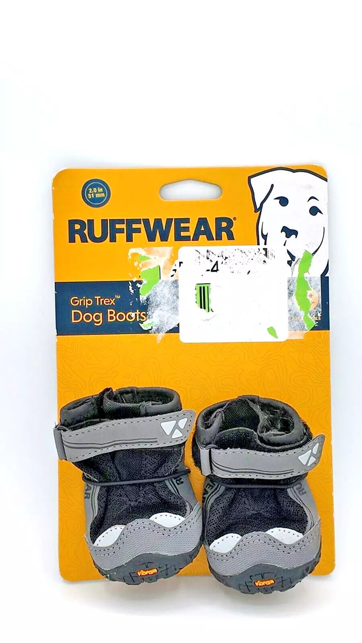 Ruffwear Grip Trex Dog Boots (2 boots) Black - 2.0" (#3)