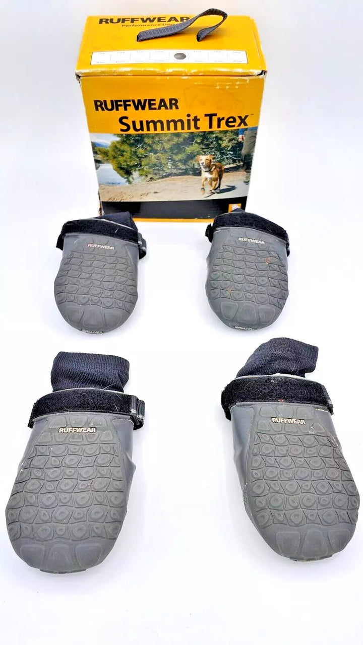 Ruffwear Summit Trex Dog Boots (4 boots) Gray - 2.5" (#4)