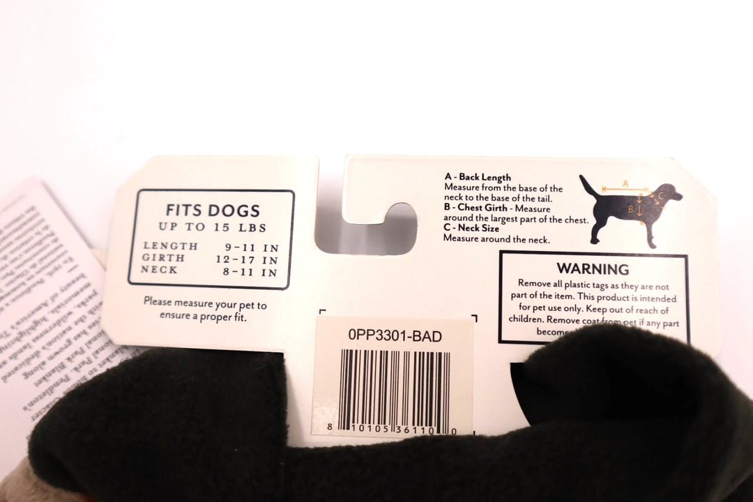 Pendleton Dog Sweater Extra Small (XS) - ~15lb dog