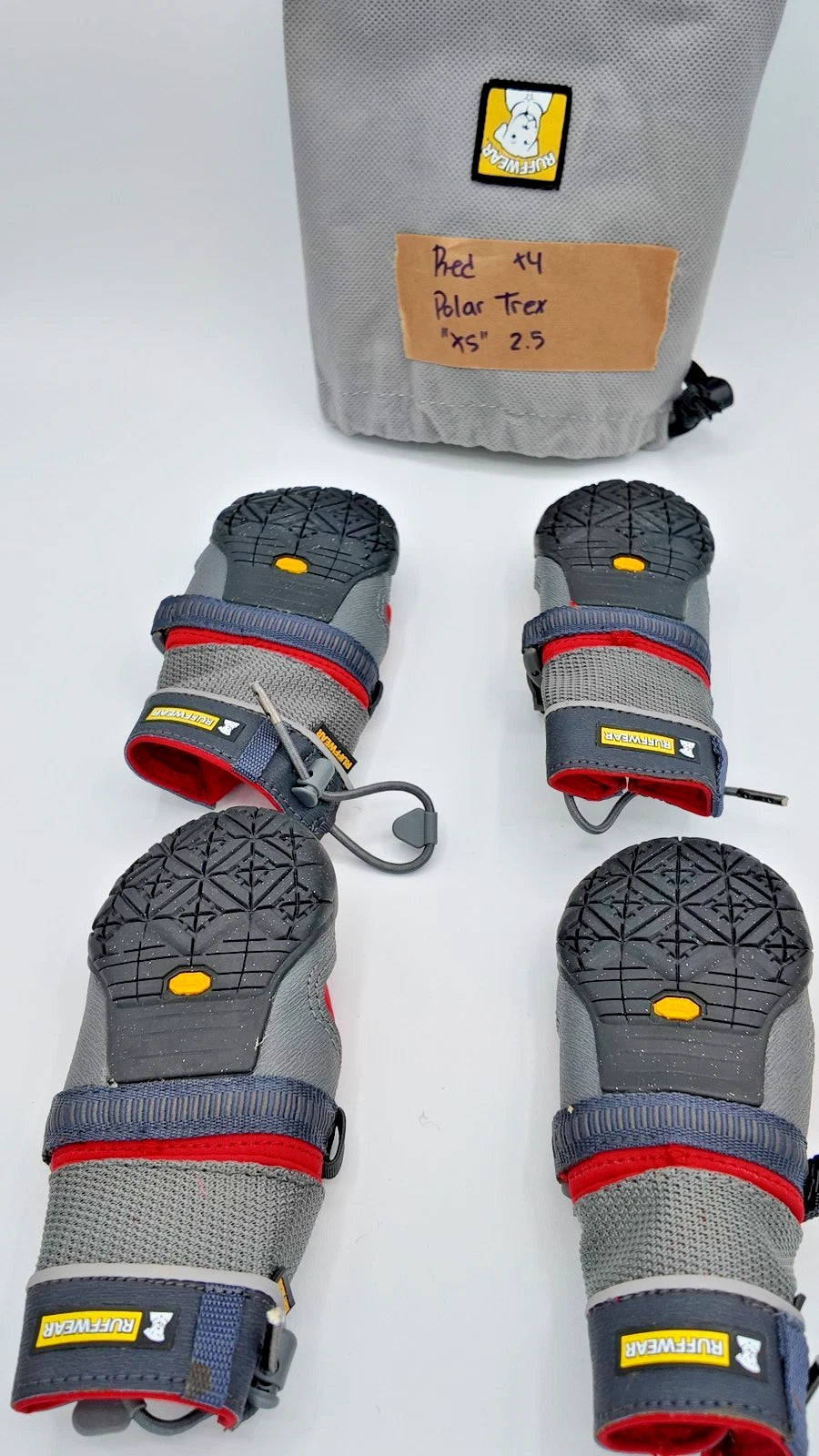 Ruffwear Polar Trex 2.5"(XS) (4 boots) #12