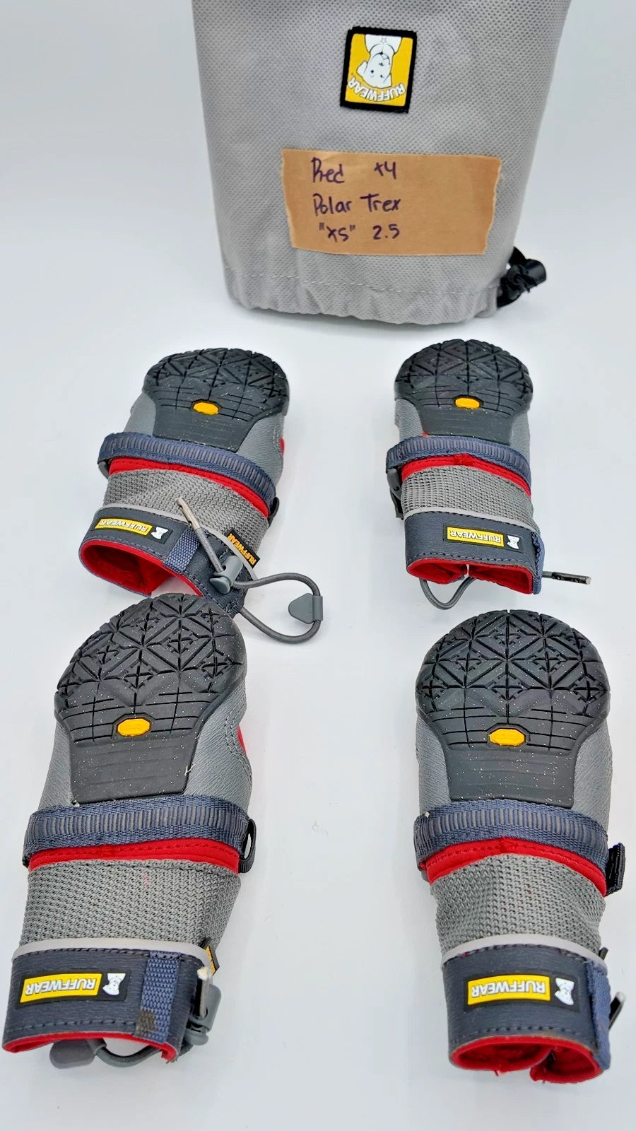 Ruffwear Polar Trex 2.5"(XS) (4 boots) #12